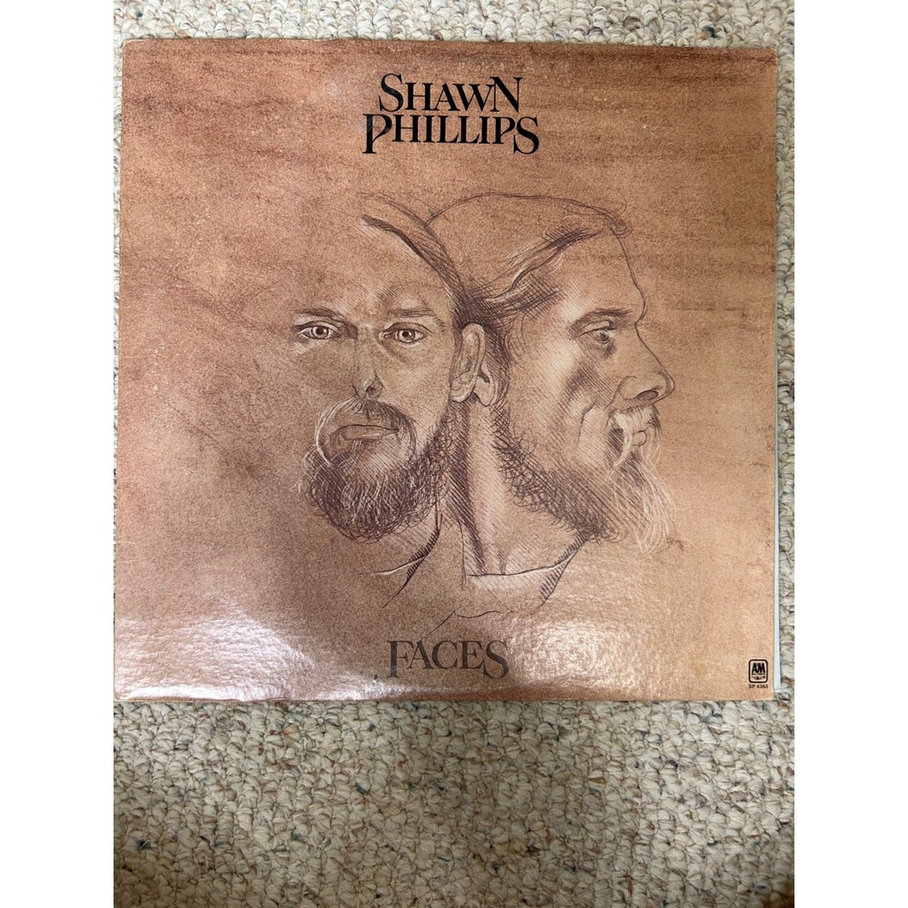Shawn Phillips Faces Vinyl LP Album 1972 A&M Records SP-4363 Folk Rock